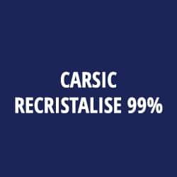 CARSIC RECRISTALIZED 99%